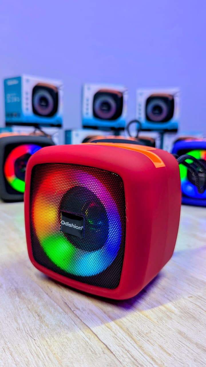 BrandBro Wireless Bluetooth Speaker | Portable, Rechargeable, LED Lights and best for indoor, outdoors and sports events